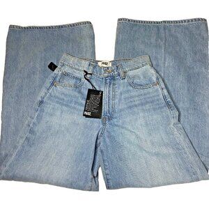 NWT PAIGE Cameron Jennica High Rise Wide Leg Jeans Sz: 24 New With Tags